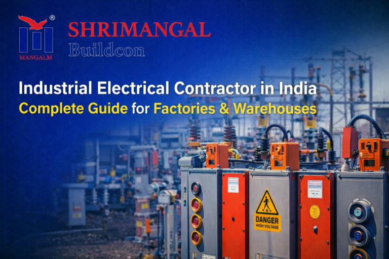 Industrial Electrical Contractor in India – Factory and Warehouse Electrical Works by Shrimangal Buildcon